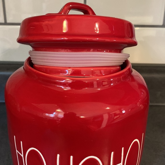 Rae Dunn 2018 Ho Ho Ho Canister - Picture 3 of 6